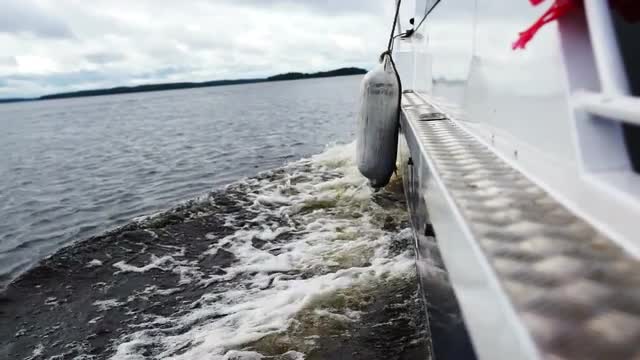Boat Swimming, View From Onboard