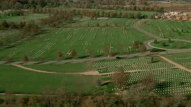 Aerial of Arlington Cemetery