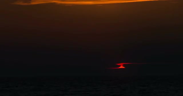 4K, Time Lapse, Sunrise Over The Ocean, Corsica