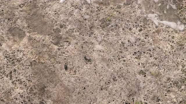 Birds Eye View Of Tide Coming In, Columbia River Gorge, Oregon (4k)
