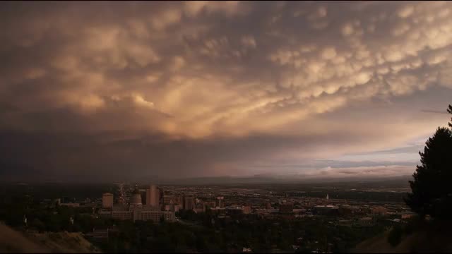 Panorama of downtown Salt Lake City