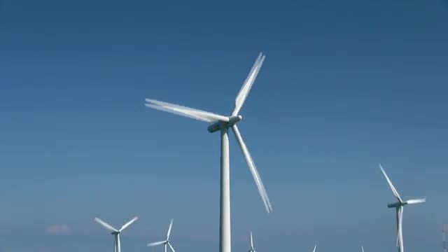 Wind turbine, Hokkaido, Japan