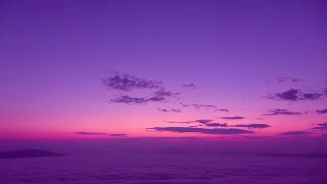 Dawn at Tsubetsu Pass, Hokkaido, Japan