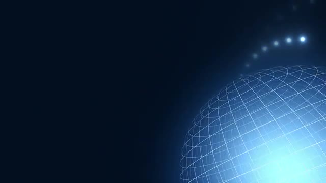 CG illustration of networking