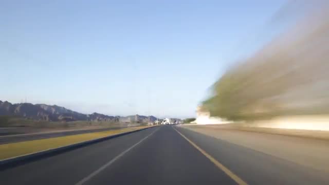 road trip 4k time lapse across uae