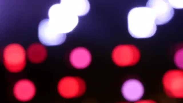 Bright Stage Lights Flashing