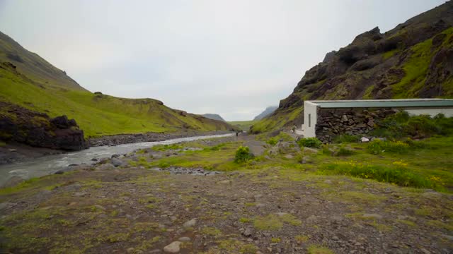4k Iceland Geothermal Pool Seljavallalaug 2016
