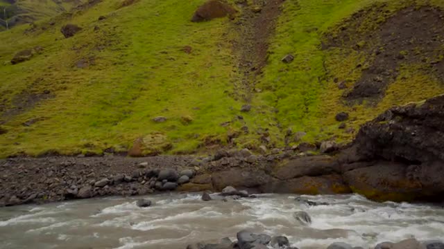 4k Iceland Geothermal Pool Seljavallalaug 2016
