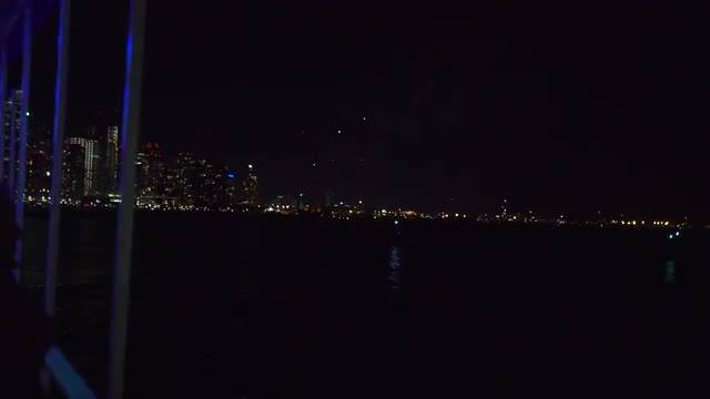 Canada Day Fireworks Harbourfront Toronto Canada 2016
