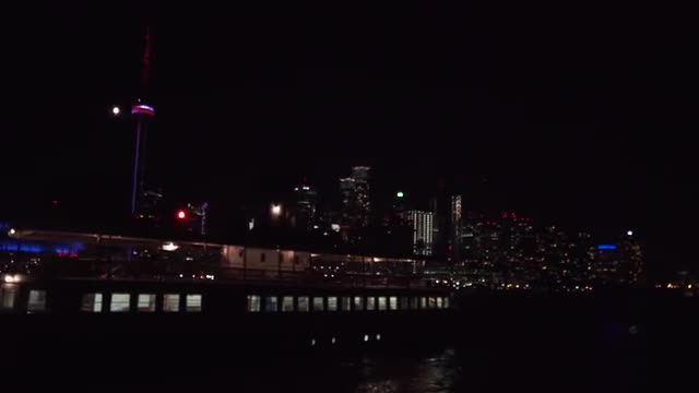 Canada Day Fireworks Harbourfront Toronto Canada 2016