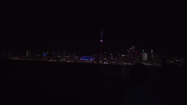 Canada Day Fireworks Harbourfront Toronto Canada 2016