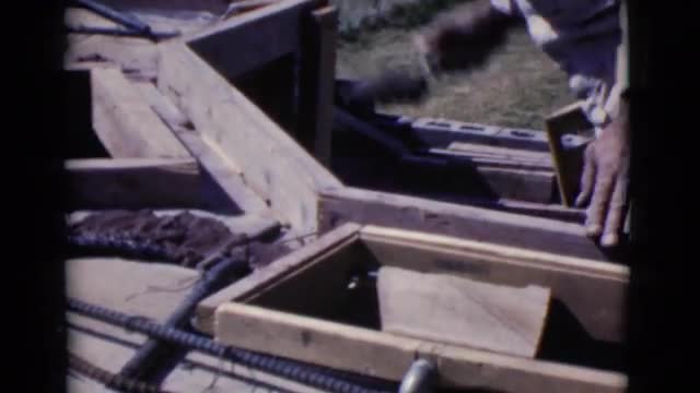 1968: bricklayer builds a wall COTTONWOOD, ARIZONA