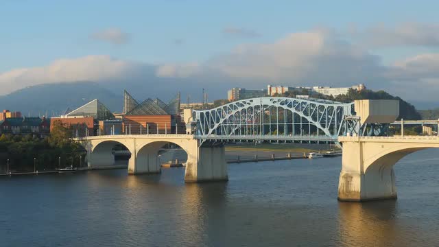 4K Chattanooga and Market Street Bridge 1