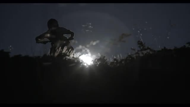 Atmospheric Biker Slow Mo