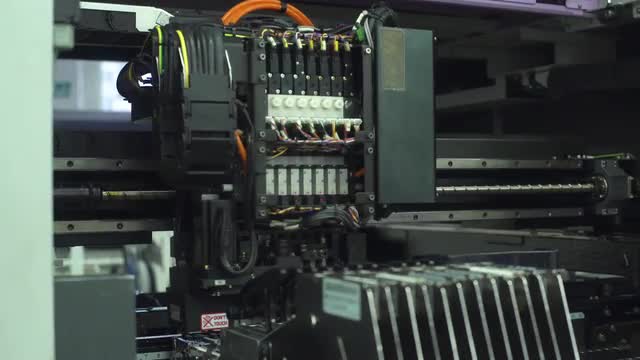 Automated Electronics Parts Manufacturing Line