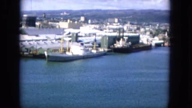 1965: a busy commercial wharf HAWAII 1965: a busy commercial wharf HAWAII