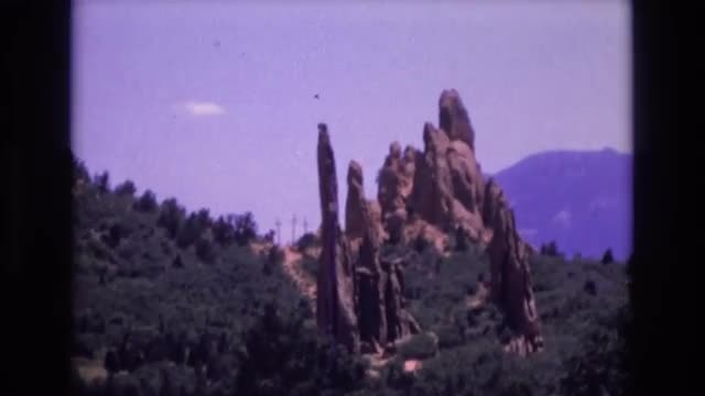 1973: view of many different landscapes leading to a lovely mountain setting COLORADO 1973: view of many different landscapes leading to a lovely mountain setting COLORADO
