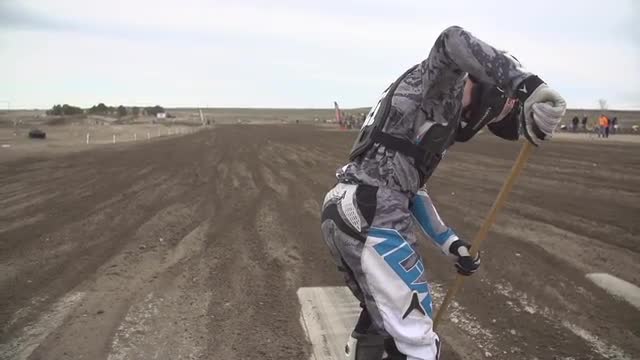 Motocross starting gate