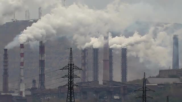 Environmentally Hazardous Industry. Air Pollution by Smoke.