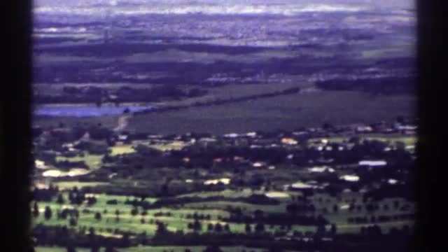 1969: the panoramic view of a beautiful village with much greenery COLORADO