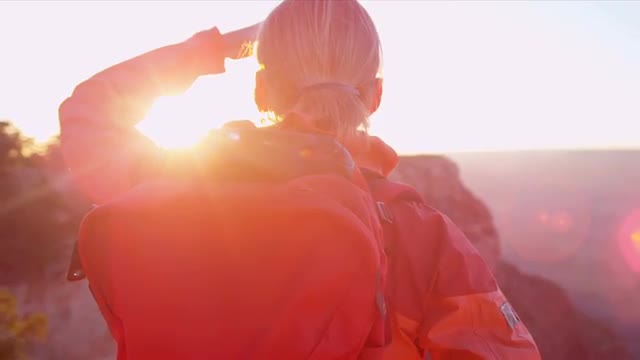 Female achieving her ambitions