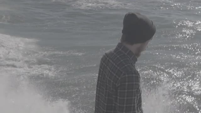 Man at San Diego Coast