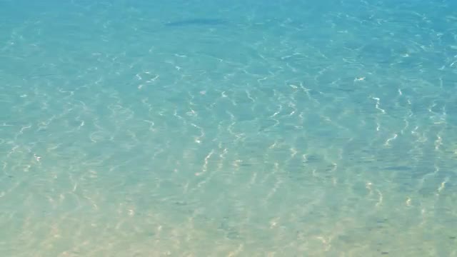 Clear blue coastal water
