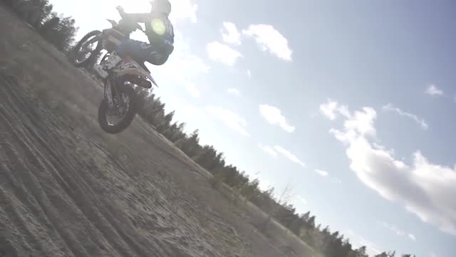 Motocross jump