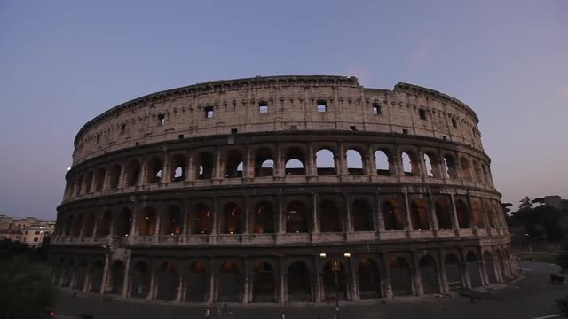 WS HA PAN Coliseum at Dusk / Rome, Italy