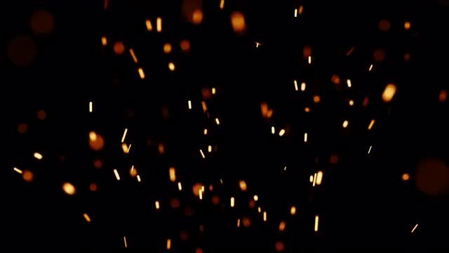 Rising Embers, Medium Flames (24fps)
