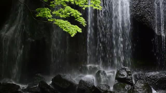 Tatsuzanfudou waterfall, Fukushima Prefecture, Japan