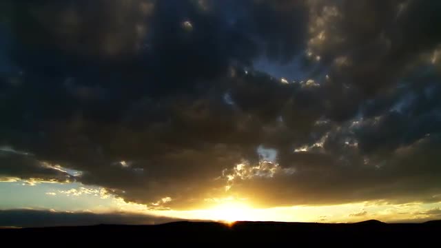 Desert Sunset Time-lapse
