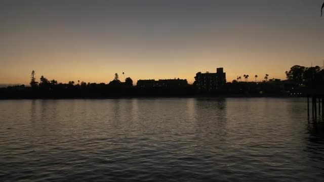 Santa Cruz at dusk
