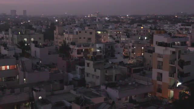 Bengaluru formerly Bangalore, India at dusk