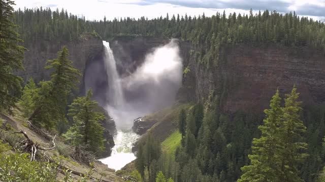Helmcken Falls in Wells Gray Provincial Park