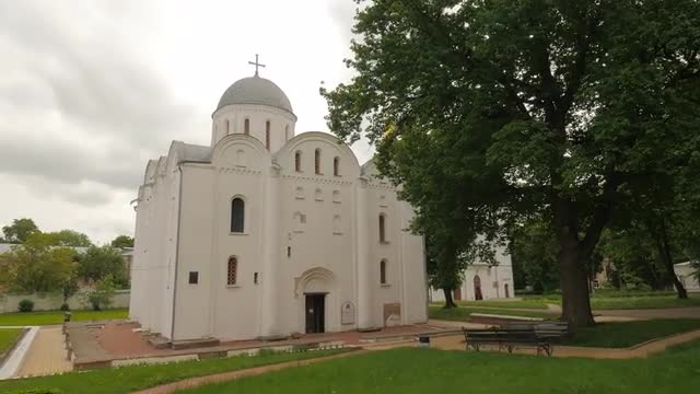 Ss. Boris and Gleb Cathedral Architectural Heritage of Ukraine Famous Orthodox Churches in Chernihiv