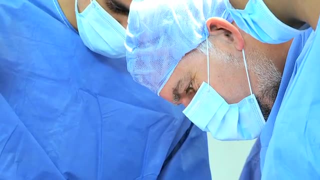 Medical Students Training Operating Theater