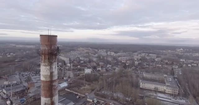 Chimney Of Old Factory