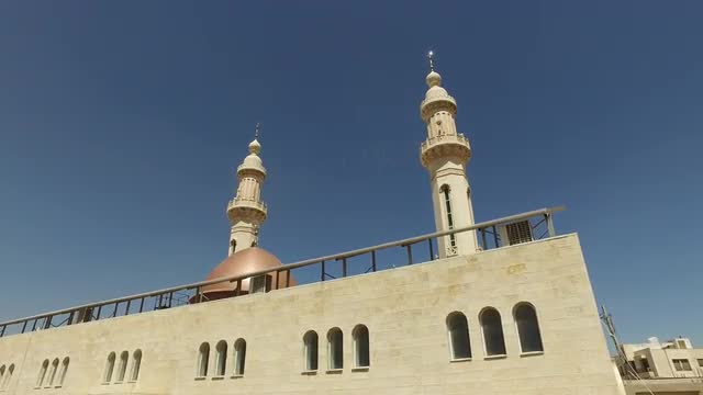 a Mosque in an Arab Country. Mosque in Jordan.