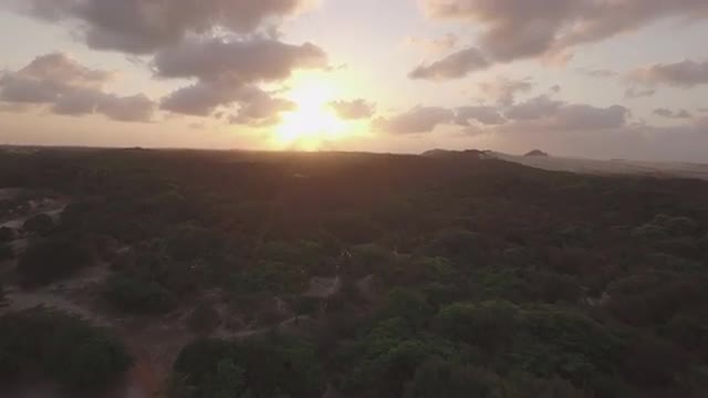 Flying over Brazil  