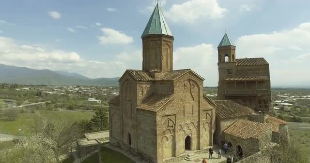Fortress Gremi in Georgia. Kakheti
