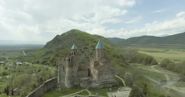 Gremi Monastery in Hilltop