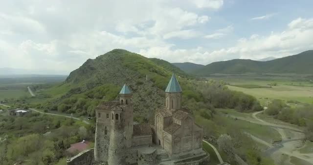 Fortress Gremi in Georgia. Kakheti
