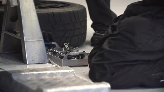 Mechanics' Tools on the Ground