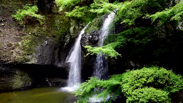 Tsukimachi Waterfall, Ibaraki Prefecture, Japan