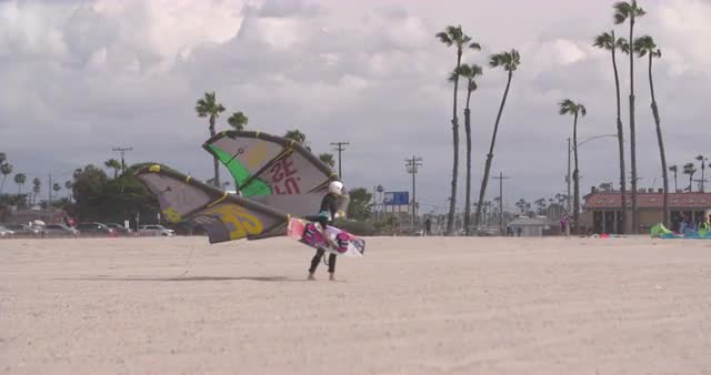 Long Beach Kite Boarding