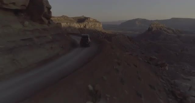 Aerial view of Smokey Mountain Road Grand Staircase. Escalante Utah USA