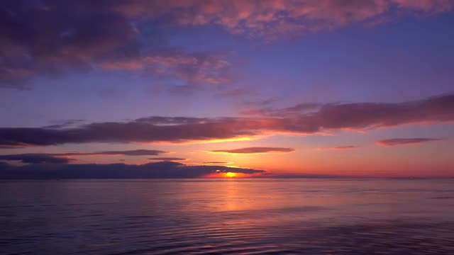 Dramatic sunrise, Hokkaido, Japan