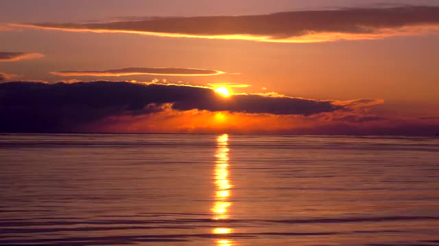 Dramatic sunrise, Hokkaido, Japan