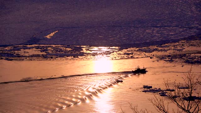 Fishing boat, Hokkaido, Japan